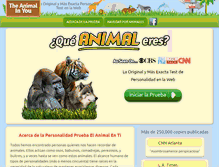 Tablet Screenshot of animalenti.com